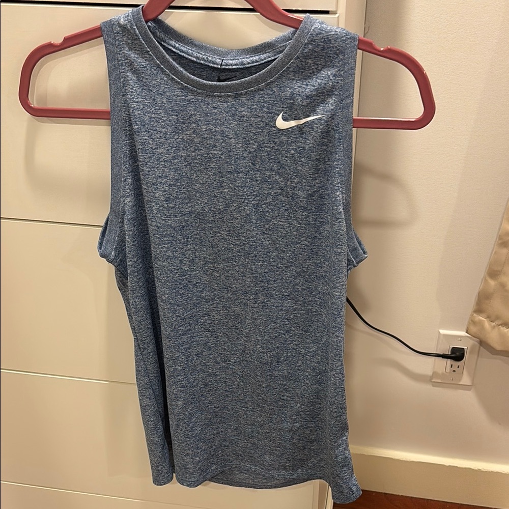 Nike Women's Blue Tank Top